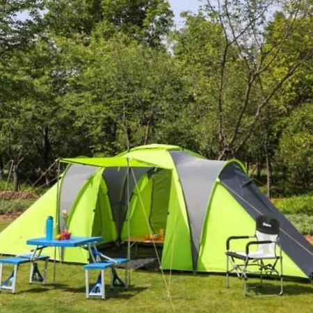 Tente 3 Chambres, Petit Camping Familial Vue Mer Plestin-les-Greves Exterior photo
