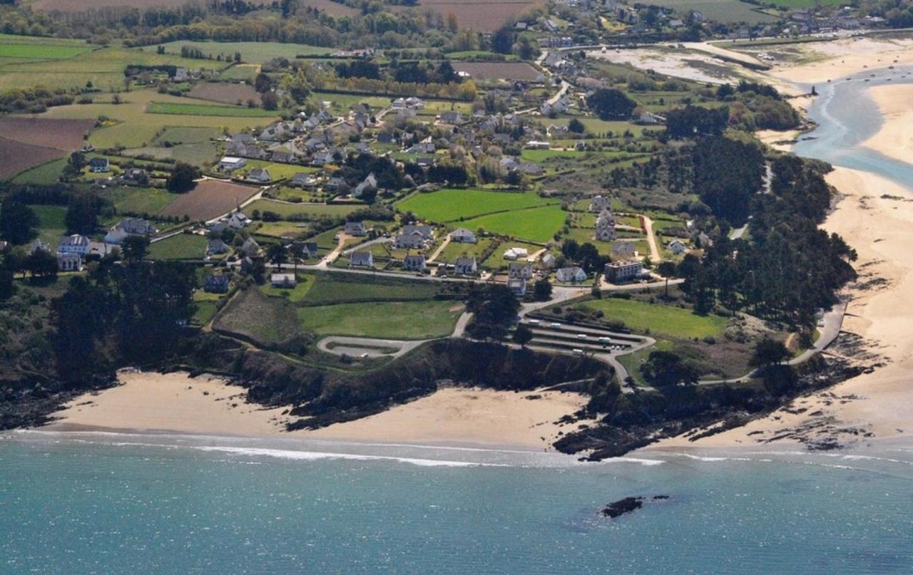 Tente 3 Chambres, Petit Camping Familial Vue Mer Plestin-les-Greves Exterior photo