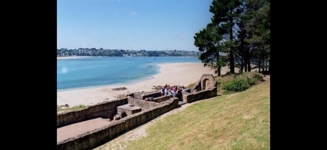 Tente 3 Chambres, Petit Camping Familial Vue Mer Plestin-les-Greves Exterior photo