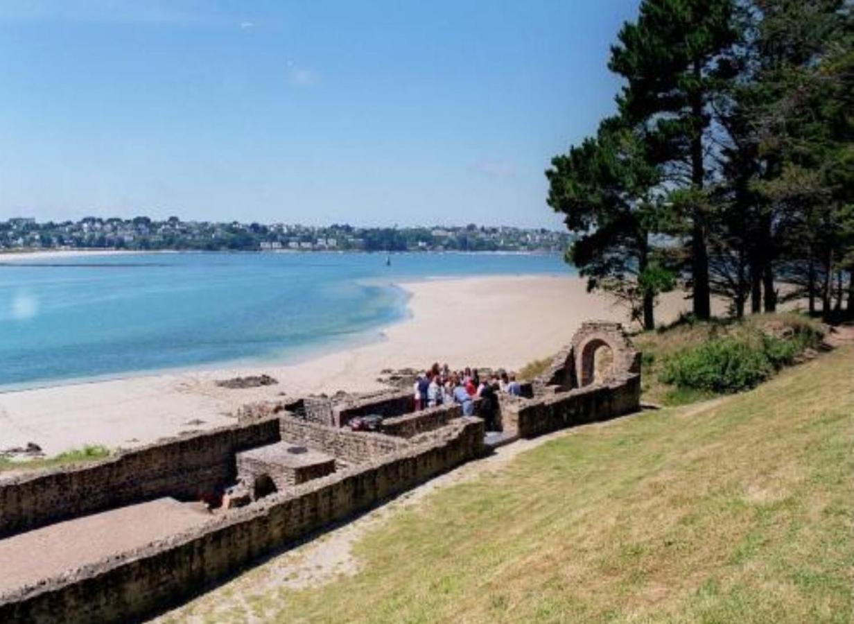Tente 3 Chambres, Petit Camping Familial Vue Mer Plestin-les-Greves Exterior photo