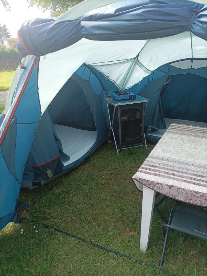 Tente 3 Chambres, Petit Camping Familial Vue Mer Plestin-les-Greves Exterior photo