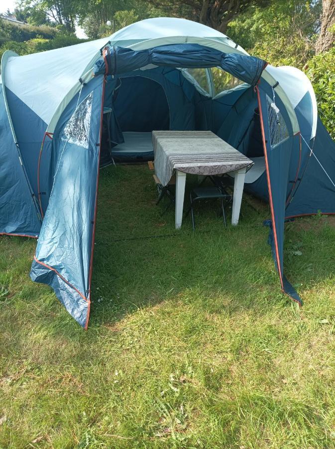 Tente 3 Chambres, Petit Camping Familial Vue Mer Plestin-les-Greves Exterior photo